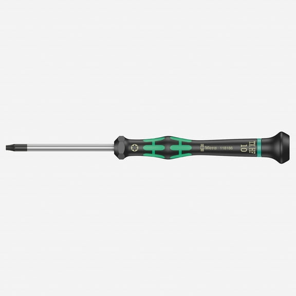 Wera 118186 T10 x 60mm Kraftform Micro Torx HF Precision Screwdriver