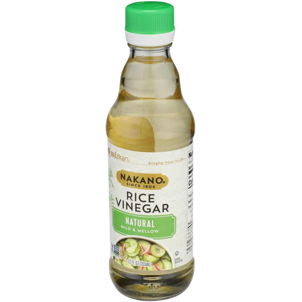 Nakano Natural Rice Vinegar, 12 Ounce -- 6 per Case.