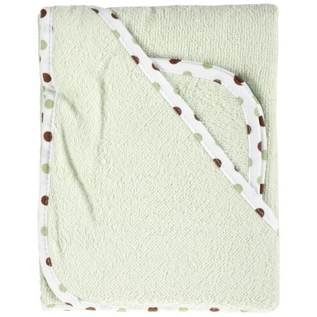 TL Care® 100% Cotton Terry Hooded Towel & Wash Cloth Set 2 pc Pack