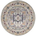thumbnail image 2 of SAFAVIEH Evoke Westley Bordered Area Rug, Gray, 6'7" x 6'7" Round, 2 of 8