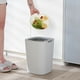 thumbnail image 3 of Bote de basura Wosthever Minimalista Gris 12L, 3 of 6
