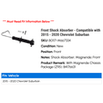 thumbnail image 2 of Front Shock Absorber - Compatible with 2015 - 2020 Chevy Suburban 2016 2017 2018 2019, 2 of 2