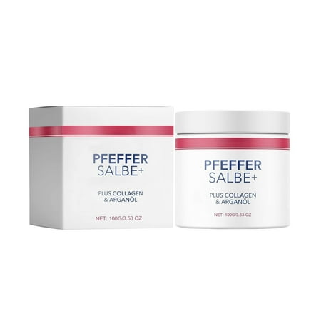 leiYoun Body Care Clearance Same Day Delivery Items Prime Makeup Prime Day Deal Pfeffer Salbe Plus Collagen & Arganöl Face Hydrating Moisturizer For Dry Skin Sensitive Skin Prone To Redness For Men A