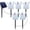 A, variant on Dmlowu Halloween Solar Lights Outdoor, 5 Pack Waterproof Ground Stake Orange Pumpkin Lights, Spooky Halloween Decorations for Outdoor Garden Lawn