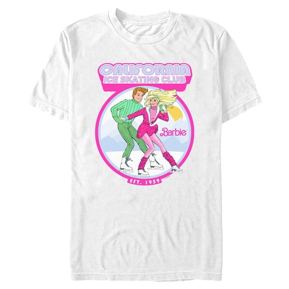 Mens Barbie California Ice Skating Club T Shirt