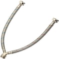 thumbnail image 1 of Krydros Stainless Steel Washing Machine Y-Mixer Hose, 3/4" Brass Fittings, 1 of 5