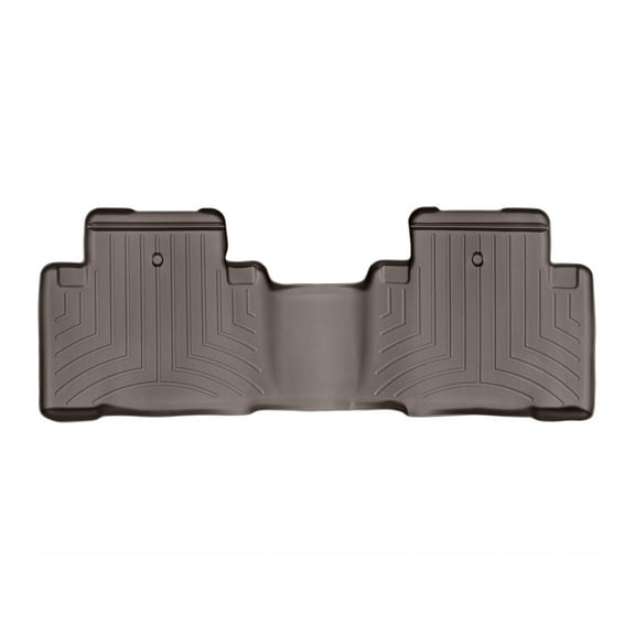 WeatherTech Custom Fit FloorLiners compatible with 2017-2020 Acura MDX - 2nd Row, Cocoa