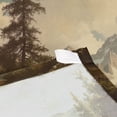 thumbnail image 3 of Yayeee Tapestry Wall Hanging for Bedroom 60" x 51" Living Room Home Wall Art Decor, Snow Mountains, 3 of 7