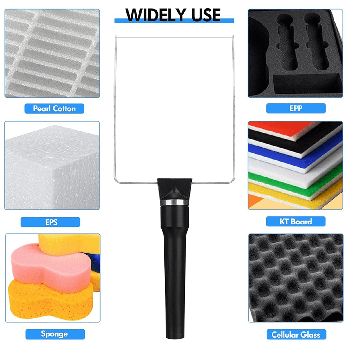 Foam Cutter Hot Wire Knife Foam Cutter Tool Set -Cutter Foam Board Cutter Foam Cutting Tool US Plug