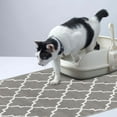 thumbnail image 2 of SussexHome Pets Cat and Dog Litter Mat for Litter Box - Washable Soft Cat and Dog Feeding Mat - Paws-Kind Slip Resistant Place Mat - 2' x 3', 2 of 5