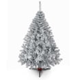 thumbnail image 1 of ARBOL DE NAVIDAD MONARCA DE LUJO PLATA MATIZADO DE 160 CM NAVIPLASTIC 3265002, 1 of 3