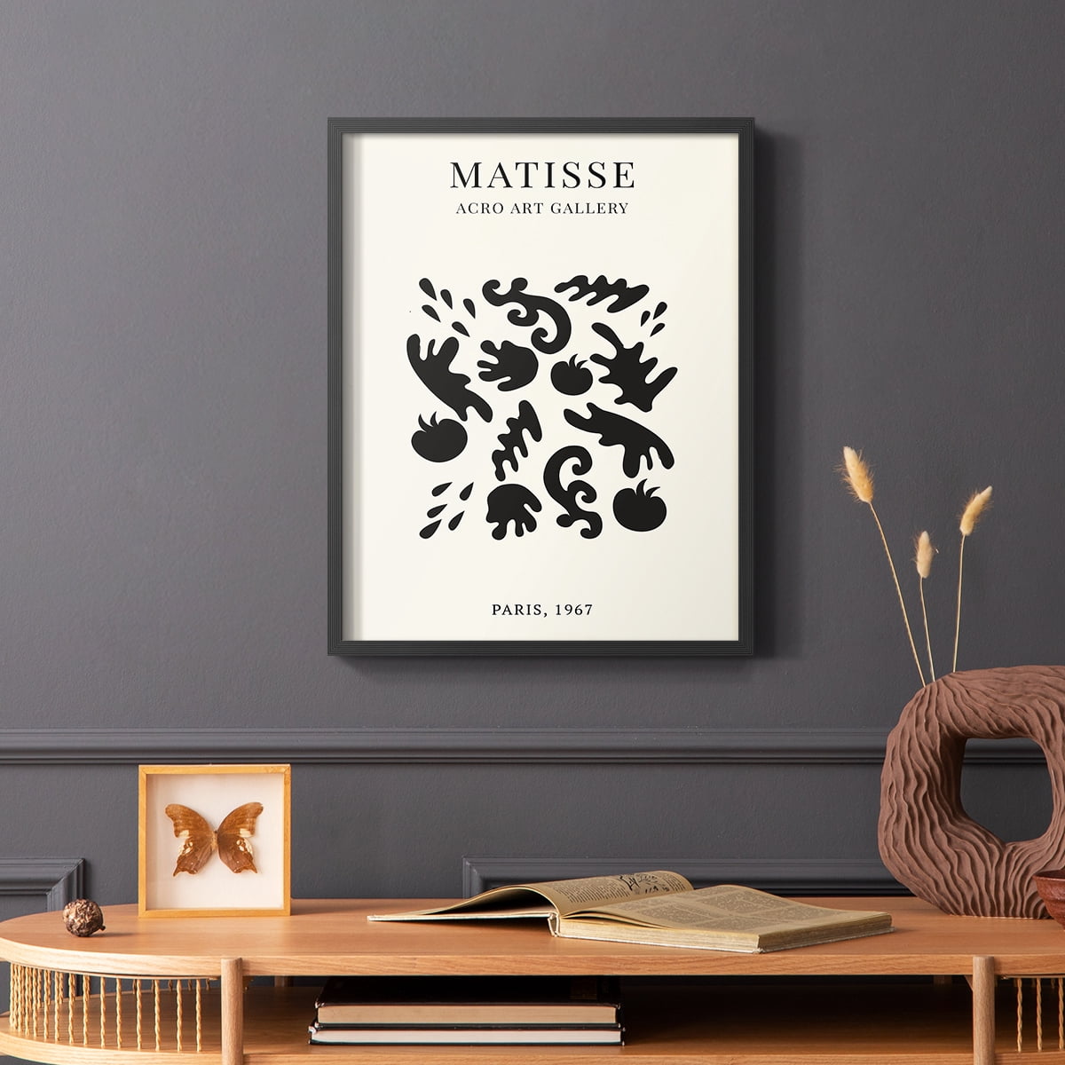 Matisse LXIII Framed Print - Solid Wood