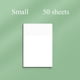 thumbnail image 3 of sweethay Bloc de notas adhesivas de 50 hojas, portátil, desmontable, impermeable, sin rastro, biblioteca doméstica, nevera, pantalla de ordenador, Bloc cartulina 50x75mm, 3 of 6