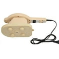 thumbnail image 3 of Electric Handheld Massager With 3 Massage Heads Heating Iron Shape Percussion Body Massager For Back, 3 of 5