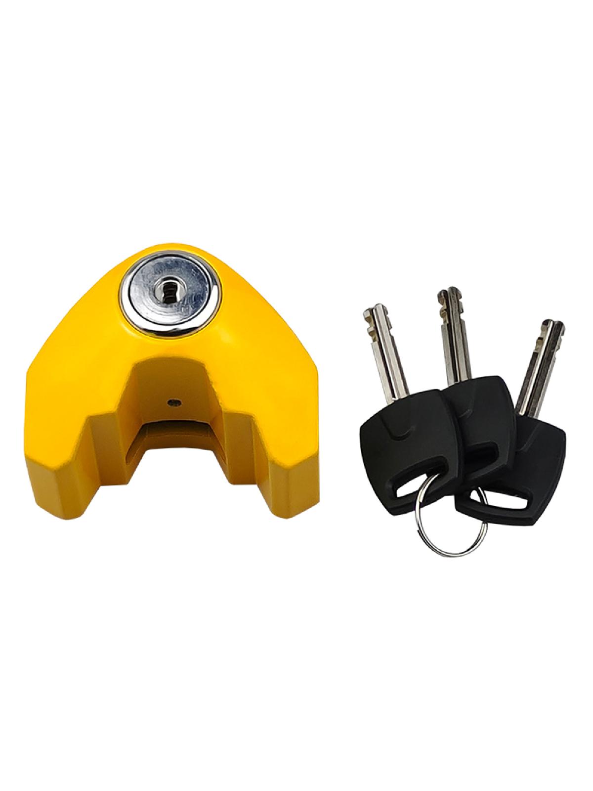 Anti-Theft Wheel Disc Brake Lock Padlock Bike Scooter Mountain Road MTB Cycling Rotor Disc Brake Wheel Lock with Keys