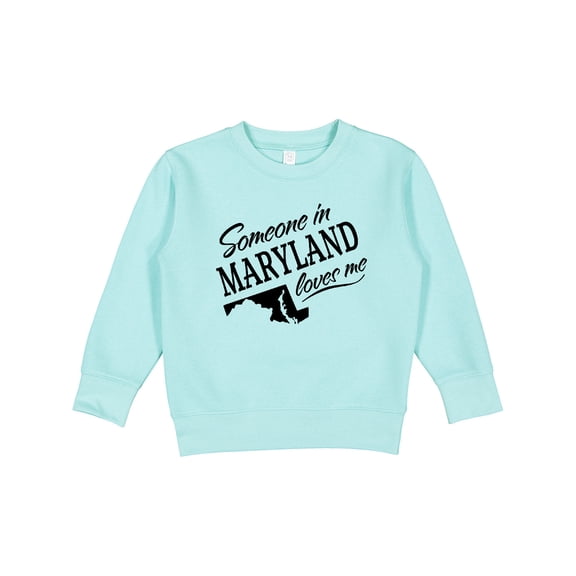 Inktastic Someone in Maryland Loves Me Toddler Sweatshirt