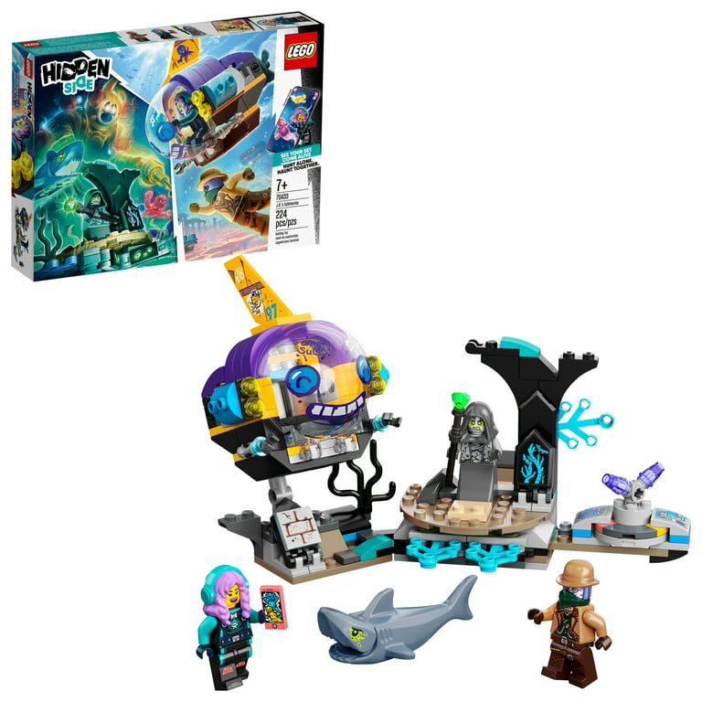 Den aktuelle Lingvistik navneord LEGO Hidden Side J.B.'s Submarine 70433 Augmented Reality (AR) Building Toy  for Kids Ages 7+ (224 Pieces) - Walmart.com