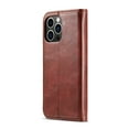 thumbnail image 3 of For Iphone 15 Pro Fierre Shann Vintage Bark Texture Wallet Leather Phone, iPhone 13, 3 of 6