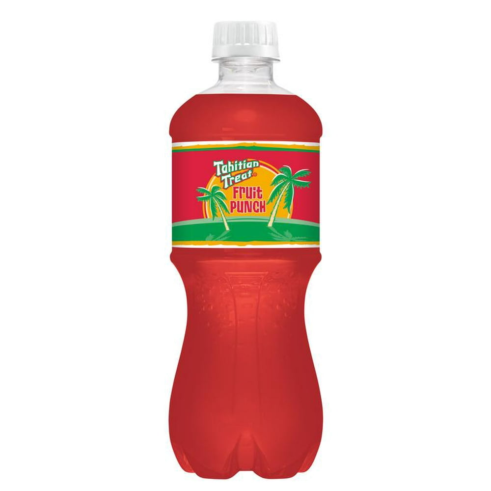 Tahitian Treat Caffeine-Free Fruit Punch Soda, 20 Fl. Oz. - Walmart.com