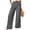 Gray, variant on BILIKEYU Women's Casual Cotton And Linen Wide Leg Pants with Pockets High Waisted Trousers, Women's Pants, Elastic Waist Pants for Women, Boho Pants for Women