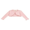 thumbnail image 1 of Toddlers Baby Girls Knitted Cardigan Lace  Collar Long Sleeve Single Button Jacket Outwear, 1 of 7