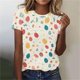 thumbnail image 1 of Haivin Women's Summer Round Neck Short Sleeve Print Casual Tops Cute Fashion Funny Tshirt, 1 of 5