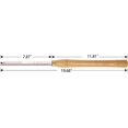 thumbnail image 4 of Wood Lathe Turning tools 19.68 Inches Finisher Carbide Tipped Lathe Chisel Tool Bar With Ci3 12mm Round Carbide Insert Cutter for Wood Hobbyist or DIY or Carpenter, 4 of 4