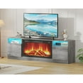 thumbnail image 1 of Centro de Entretenimiento Moderno – Consola para TV de 75 Pulgadas – Gabinete de Almacenamiento – Sala de Estar – Sin Chimenea, 1 of 7
