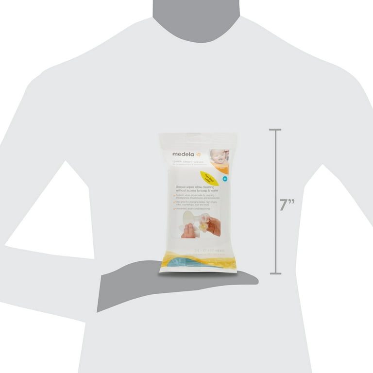 Medela Quick Clean™ Breast Pump Wipe, Convenient Portable Cleaning – Save  Rite Medical