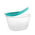 thumbnail image 4 of Rubbermaid Flex and Seal Set of 21 Variety Food Storage Containers, Teal Lids, 4 of 7