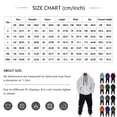 thumbnail image 4 of MLQIDK Men's Workout Gym Big and Tall Jogging Sweat Suits Sweatsuits Sport Fleece Hoodie and Cargo Sweatpants Athletic Jogging Suit Lounge Outfit 2 Piece Set Winter Suit Sets Blue L, 4 of 5