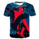 thumbnail image 1 of Camiseta de superhéroes de Marvel, camisetas de Hulk para niños, camisetas de Spiderman, Capitán América, camisetas de verano de manga corta para niños, Tee4T Gao Jinjia LED, 1 of 2