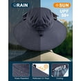 thumbnail image 3 of Ventilador solar Hat FANSEXPERT de ala ancha, UPF 50+, ala de 12 cm, 3 of 7