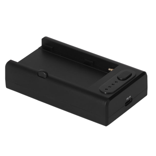 Adaptador convertidor de batería Bling Bling Placa adaptadora de batería NPF carga rápida