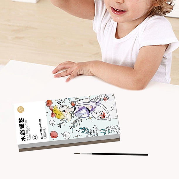 Libro de Pintura de Acuarela de Bolsillo perfke Juguete de Dibujo