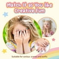 thumbnail image 6 of 6 sets Fake Nails for Kids Full Cover Short False Nail for Kids Girls, 6 of 6