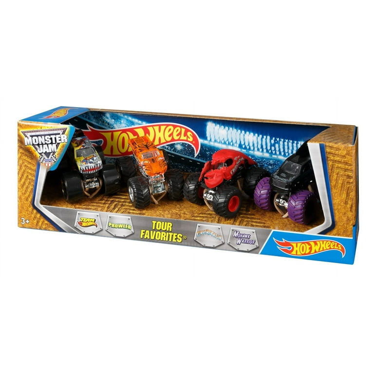 Hot Wheels Monster Jam Tour Favorites – Styles May Vary