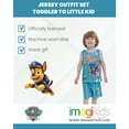 thumbnail image 2 of Paw Patrol Chase Marshall Rubble Little Boys Mesh Jersey Tank Top and Basketball Shorts Athletic Toddler to Little Kid, 2 of 5