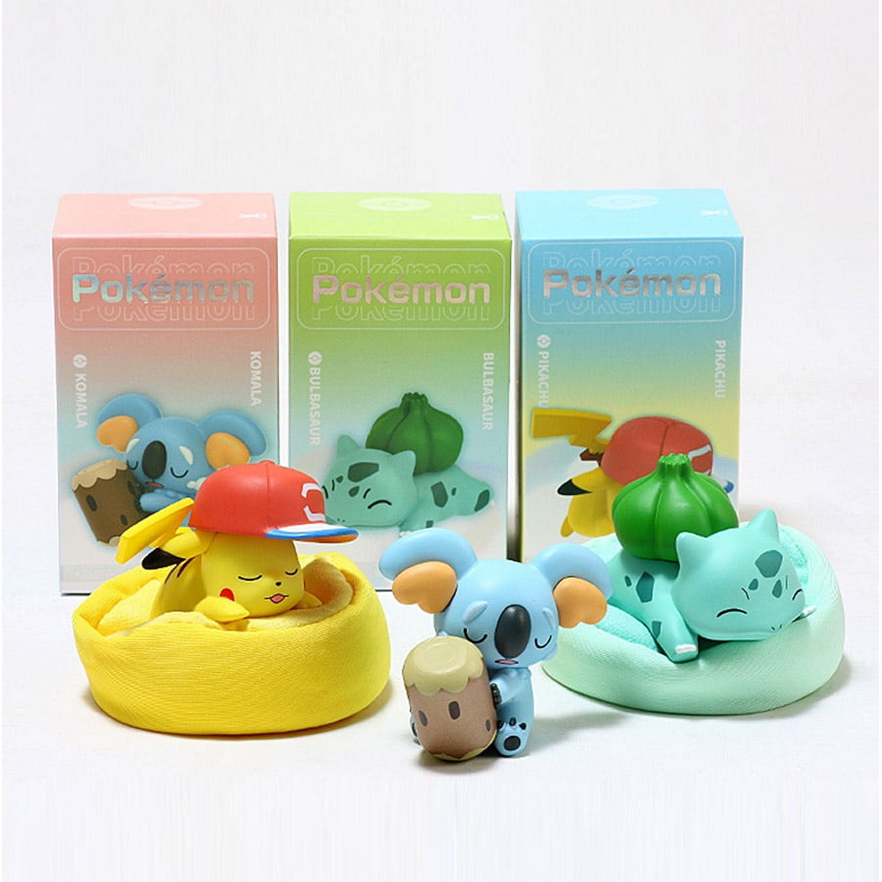 Pokemon Langbowang 6” Sleeping Pokemon Figurine with Sleeping Bag