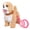 Yellow And White, variant on Soft Safe Electric Plush Toy Dog With Talking Feature And Tongue Out Simulation For Children Ages 3+