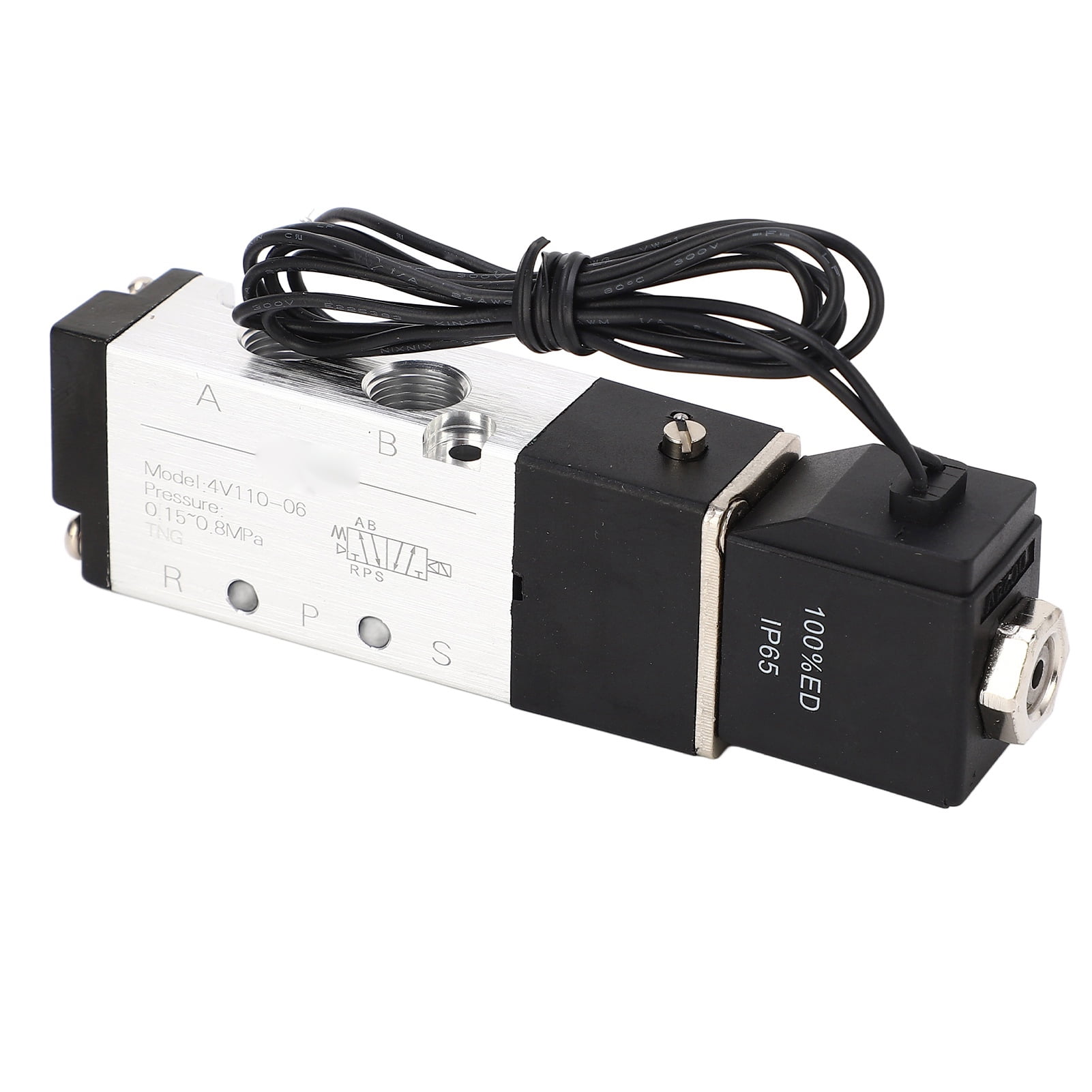 Vanne Pneumatique Manuelle 5 Ports 3 Positions – Pression 0-0,8 MPa, Modèle 4H330-10