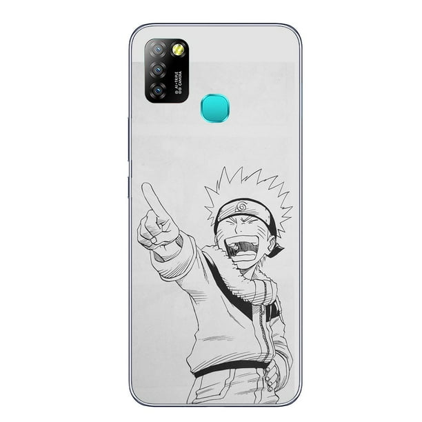 Funda Motorola Moto G7 Play Power Plus G50 5G + G7 + Suave TPU Carcasa Teléfono B3-PB141 Uchiha Sasuke Naruto Anime De Silicona Transparente Protectora