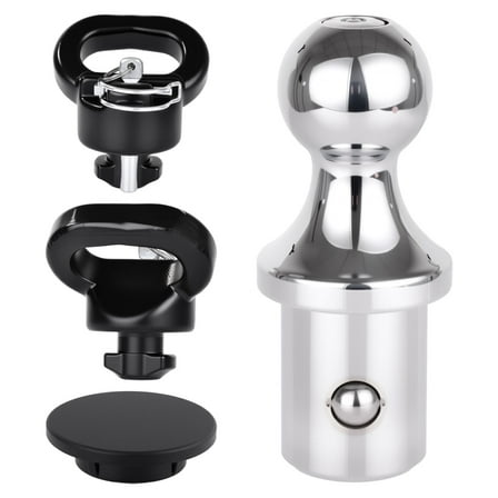 Jumach 60618 Puck System Gooseneck Ball Hitch Kit Compatible with Dodge Ram 2500 3500 2013-2025 2-5/16 Inch Ball 30,000 lbs GTW