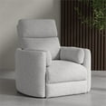 thumbnail image 3 of Rosebery Kids Manual Recliner Swivel Accent Chair in Angora Linen, 3 of 10