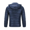 thumbnail image 5 of Wavsuf Puffer Jackets for Men Winter Jacket Heavyweight for Men Windbreaker Black Size L, 5 of 7