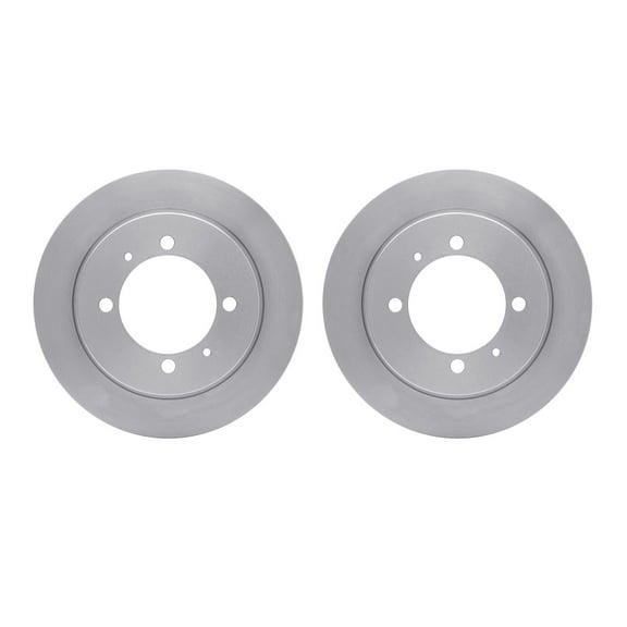 Dynamic Friction Company Rear Brake Rotors 6002-03009