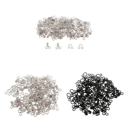 

150 Sets Hooks And Eyes Closure Bra Fasteners Costume DIY Supplies Craft