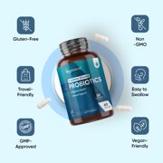 WeightWorld Prebiotics and Probiotics for Women & Men - 50 Billion CFU for Digestive Health & Immune Support - Vegan Mens & Womens Probiotics and Prebiotics - 2 Months Supply (60 Capsules)