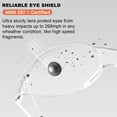 thumbnail image 3 of Gafas de seguridad Hoqiwild ANSI Z87.1 transparentes, paquete de 12 para hombres y mujeres, 3 of 8