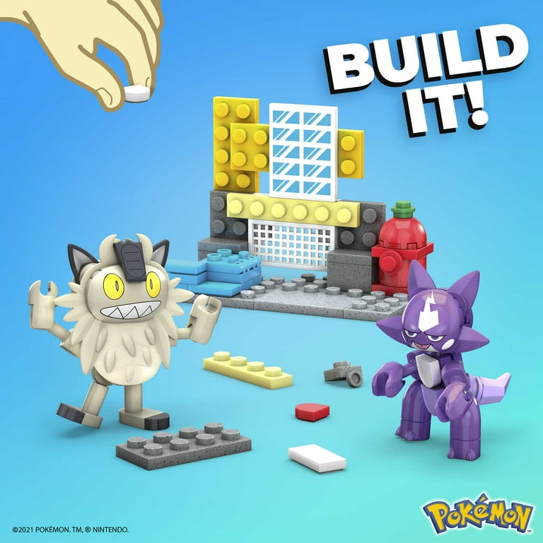 MEGA Pokemon Toxel Vs. Galarian Meowth Building Toy Walmart